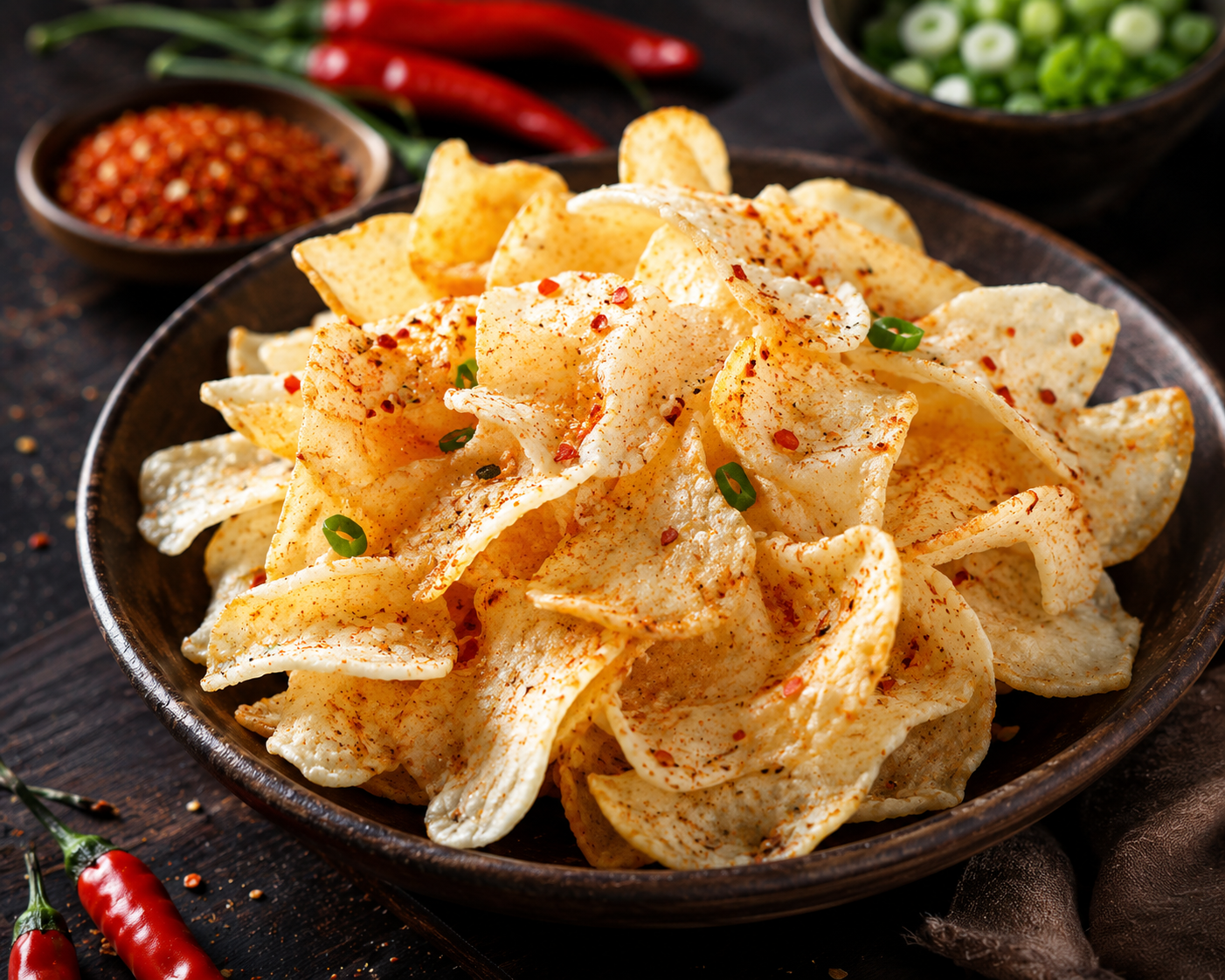 Korean Chilli Potato Wafers