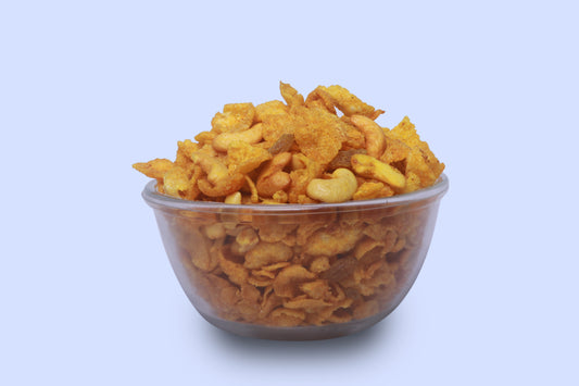 Corn Flakes Chivda with Cashewnuts & Raisins