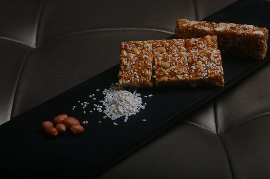 Groundnuts and Rajgira Chikki